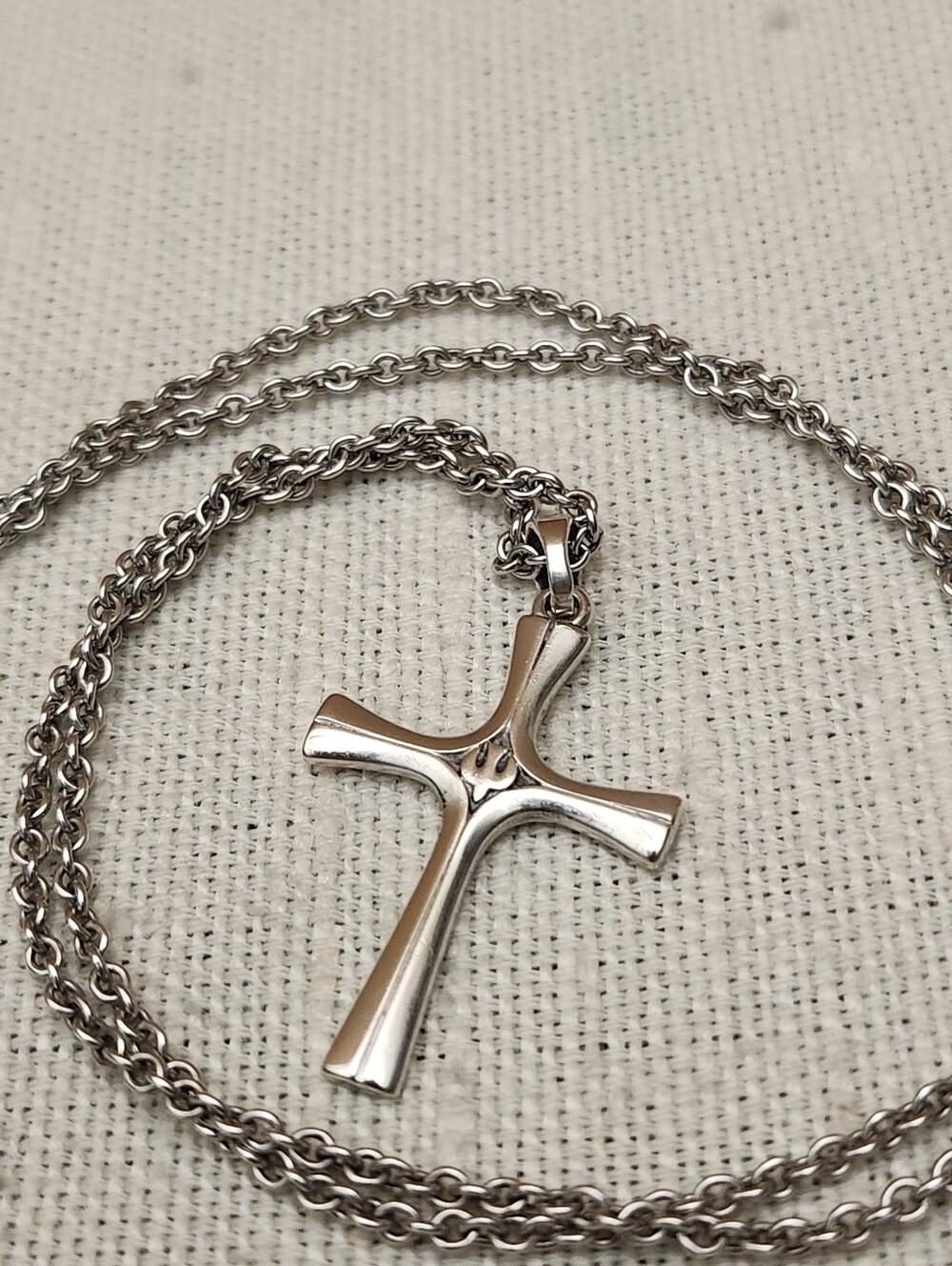 James Avery Serenity Cross Sterling Silver Necklace